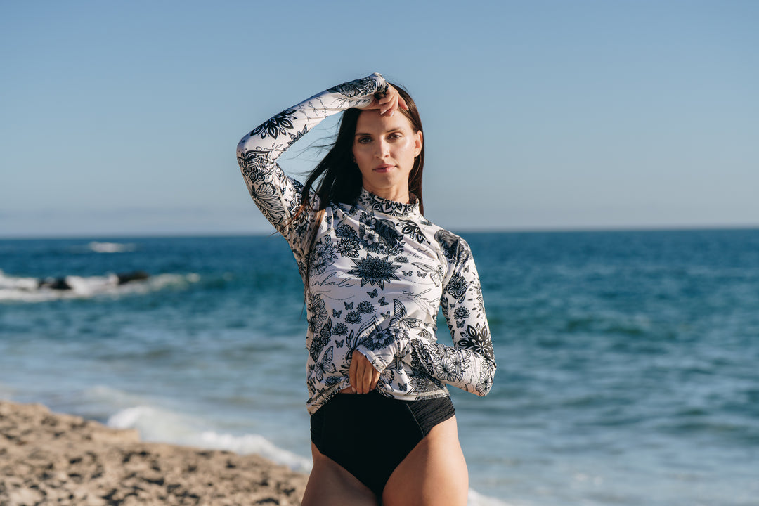 Women's Pullover Raglan - Foam Ink