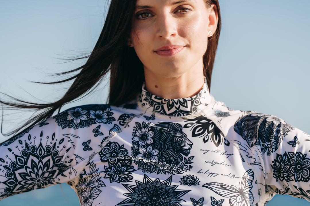 Women's Pullover Raglan - Foam Ink