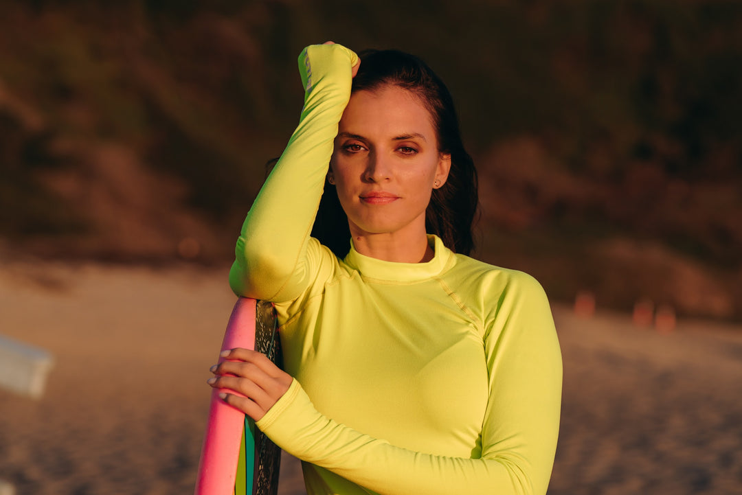 Women's Pullover Raglan - Glowstick (Brushed)