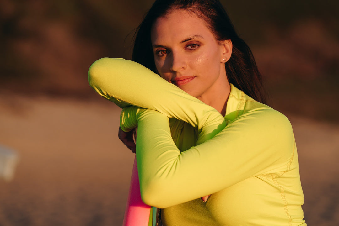 Women's Pullover Raglan - Glowstick (Brushed)