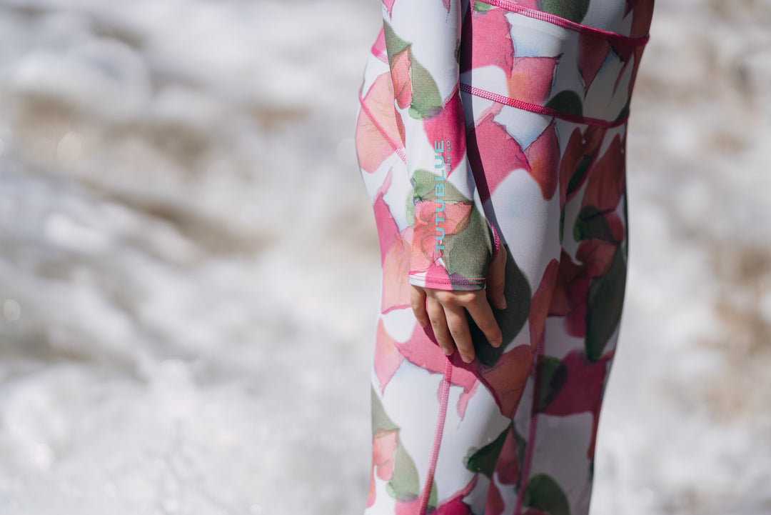 Women's  "Classic" UPF 50+ Sun-protective Full Body Long Swimsuit - Noel