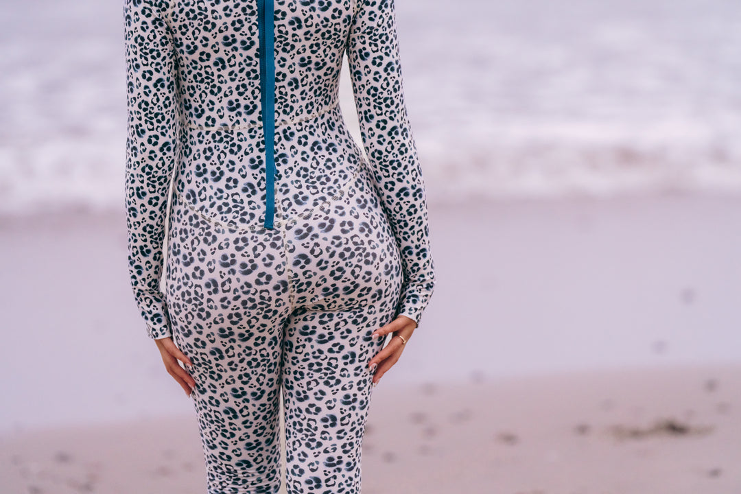 Women's "JOY" UPF 50+ Sun-protective full body swimsuit - Sun Safari