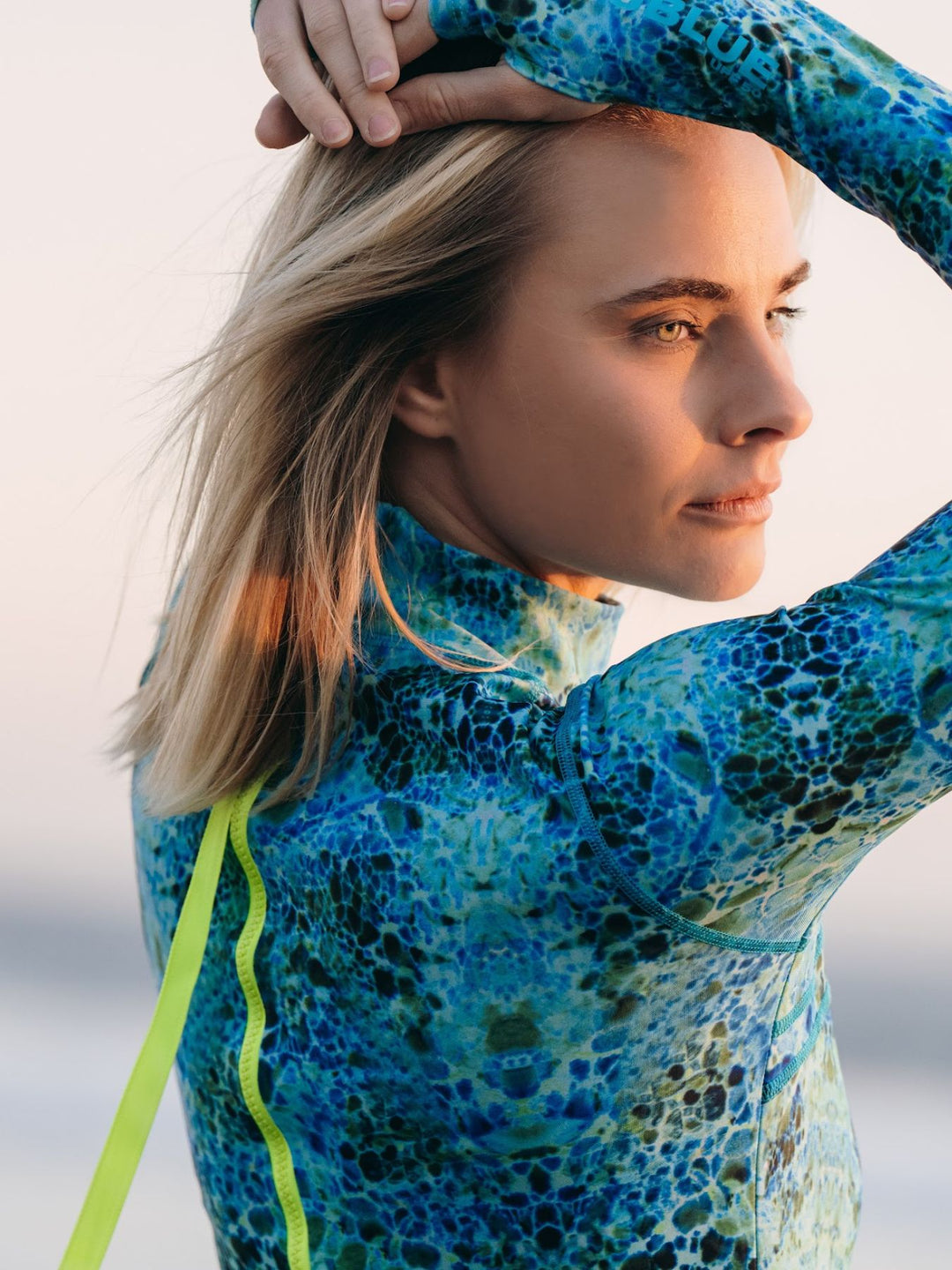 Women's  "Classic" UPF 50+ Sun-protective Full Body Long Swimsuit - Deep Sea