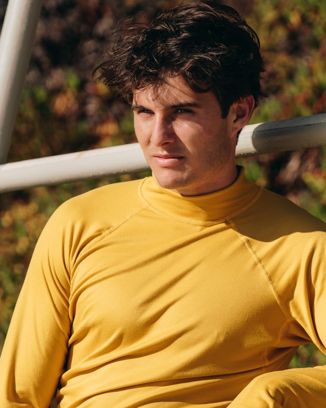 Men's Pullover Rash Guard - Dijon (Brushed)