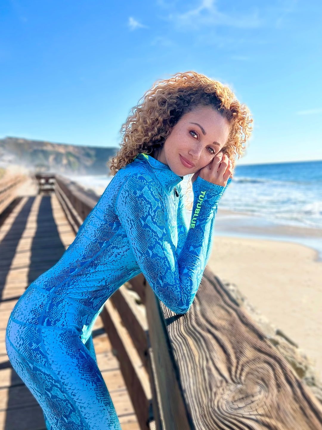 Women's  "Classic" UPF 50+ Sun-protective Full Body Long Swimsuit - Aqualung