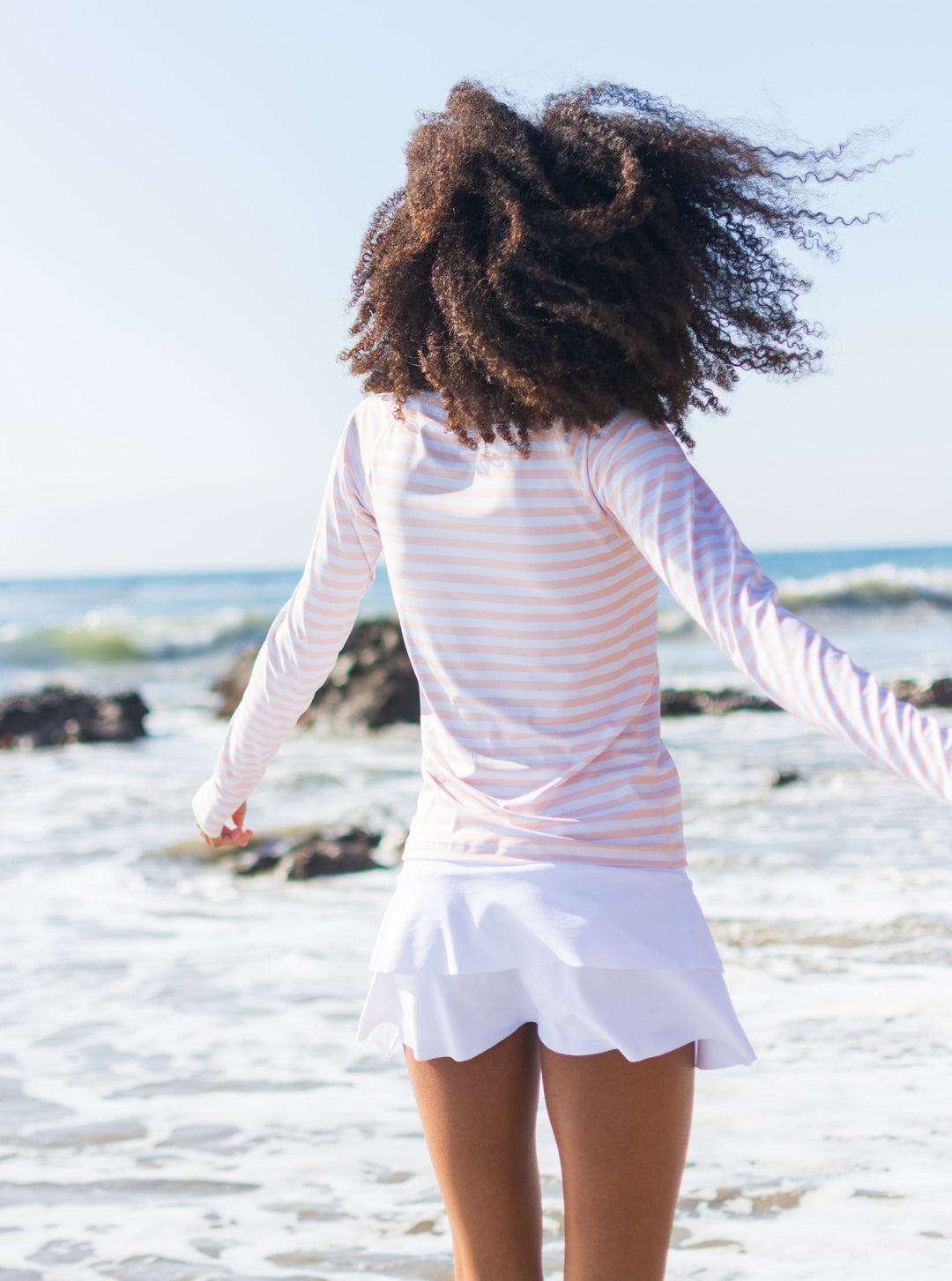 Women's Pullover Raglan - Summer Breeze Stripe