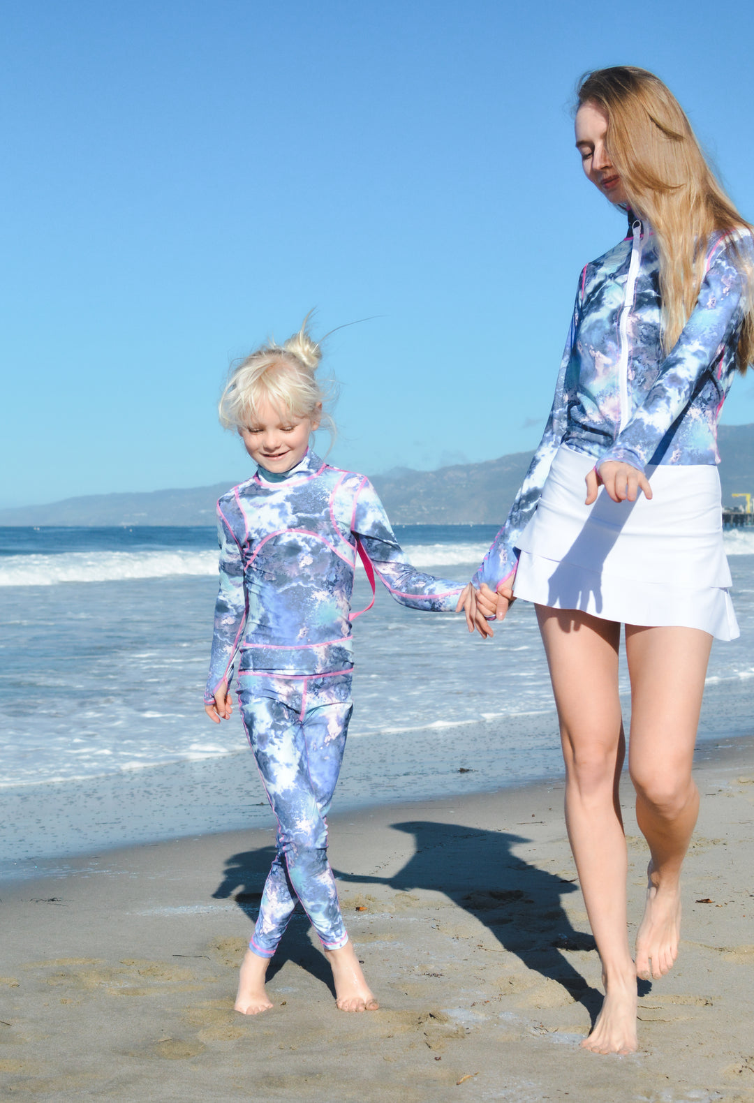 Women's Zip Rashguard - Stardust