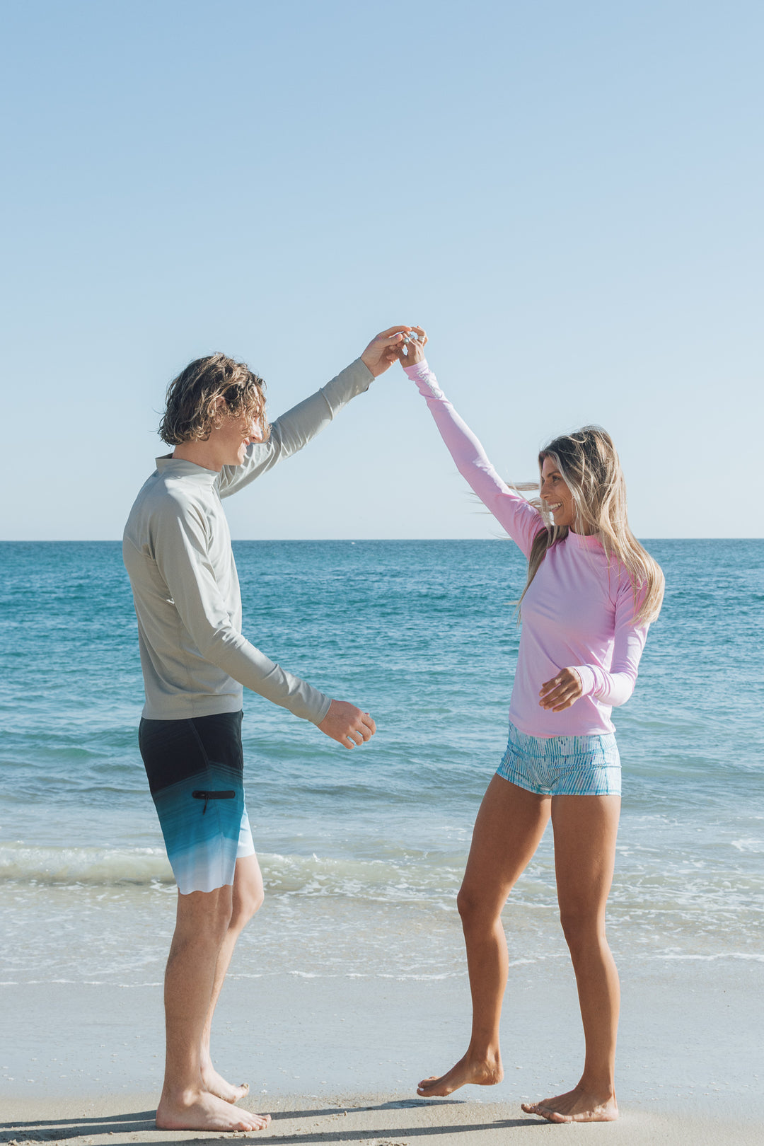 Men's Pullover Rash Guard - Silver