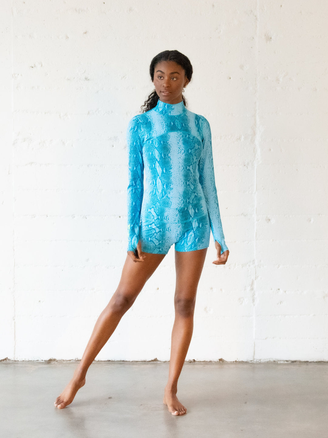 Women's "Classic" UPF 50+ Sun Protective Short Swimsuit - Aqualung