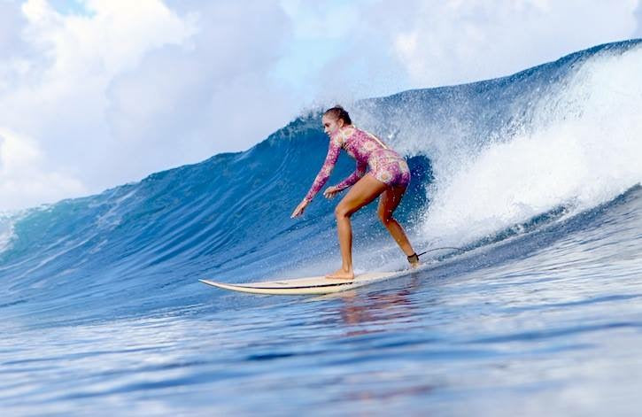 Women's "Classic" UPF 50+ Sun Protective Short Swimsuit - Kaleidoscope