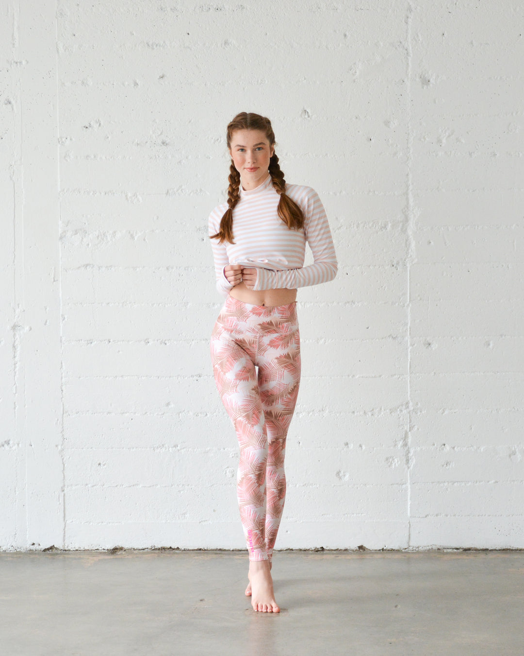 Women's UPF 50+ Sun Protective Leggings - Summer Breeze