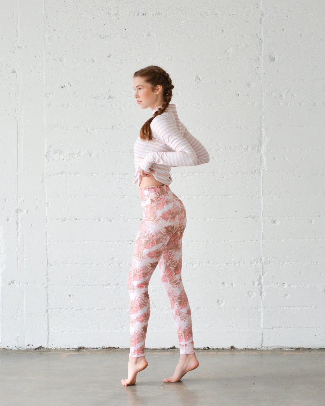 Women's UPF 50+ Sun Protective Leggings - Summer Breeze