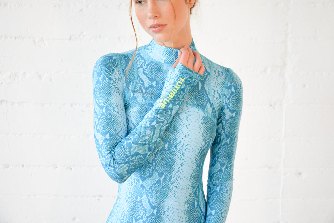 Women's  "Classic" UPF 50+ Sun-protective Full Body Long Swimsuit - Aqualung