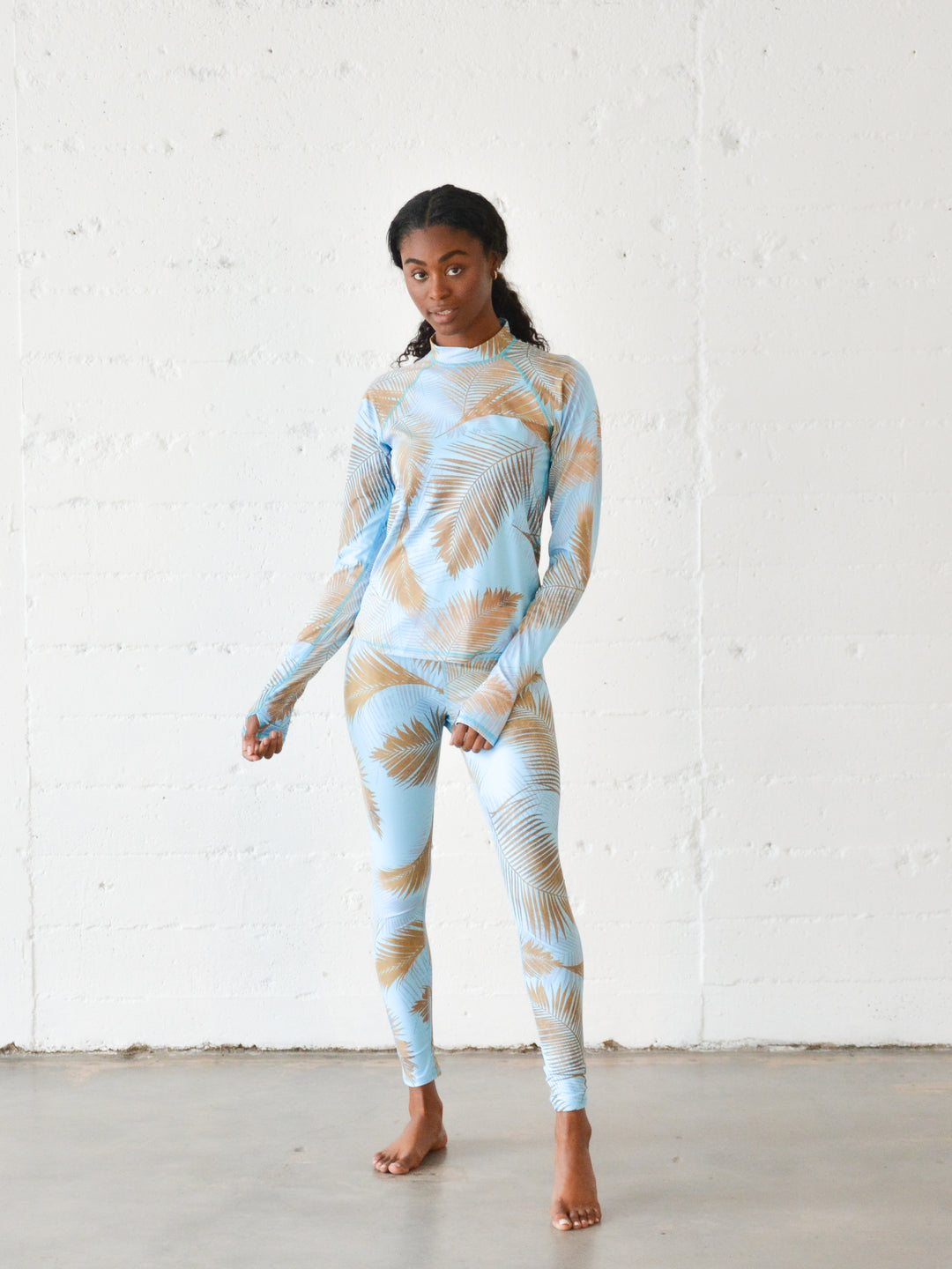 Women's Pullover Raglan - Misty Palm