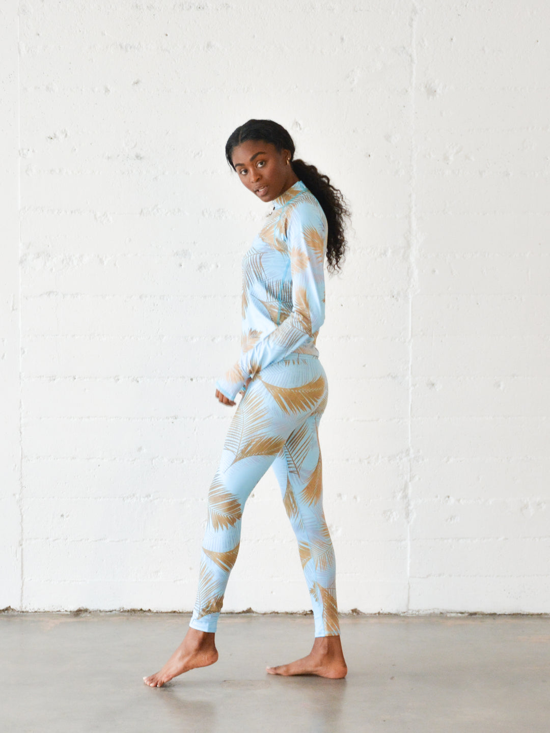 Women's Pullover Raglan - Misty Palm