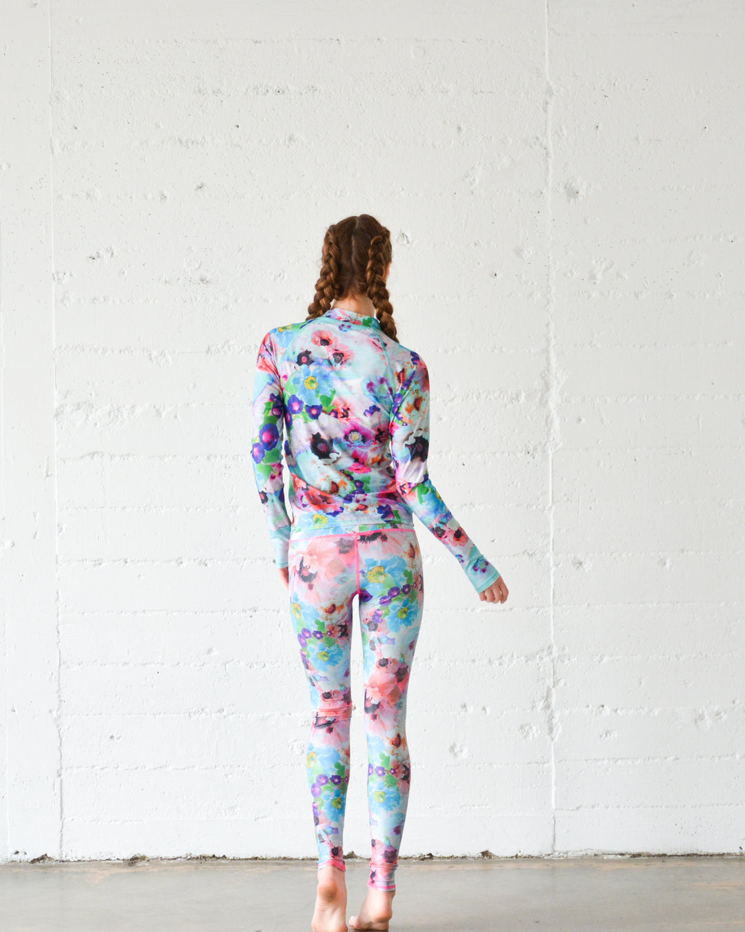 Women's Pullover Raglan - Sea Poppy Buds