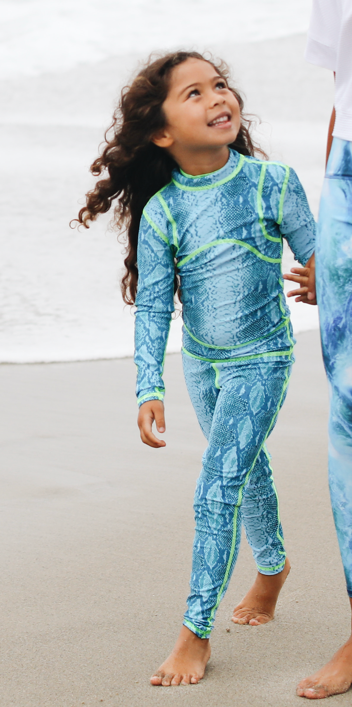 Girl's Long Swimsuit - Aqualung