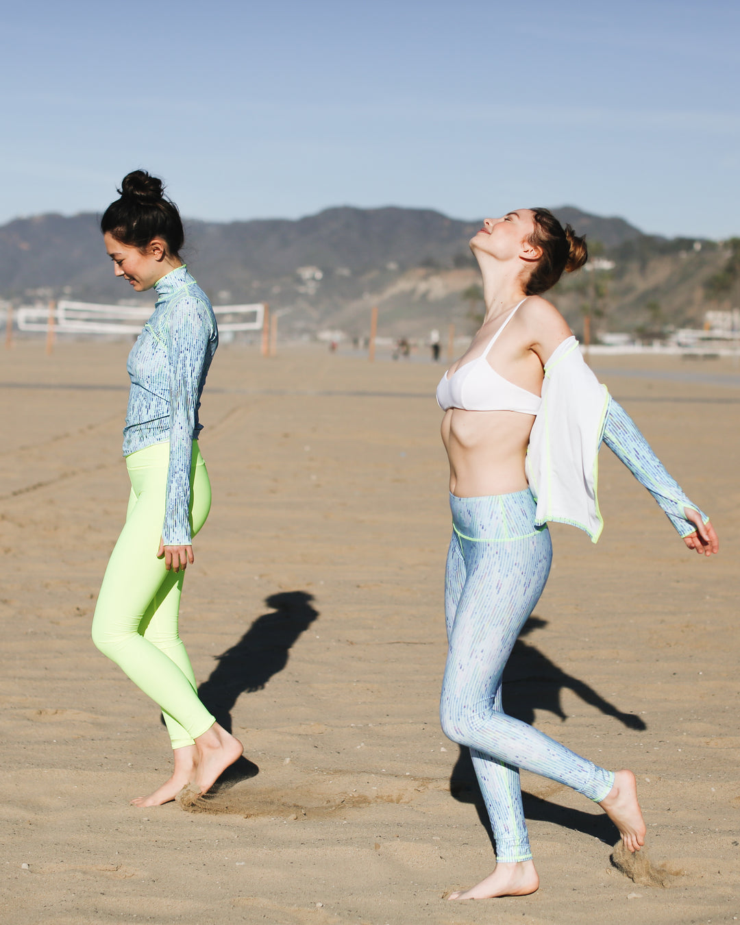 Women's Pullover Rash Guard - Blue Mosaic