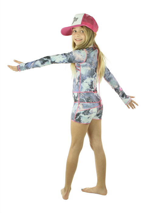 Girl's Short Swimsuit - Stardust