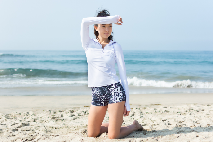 Women's Henley Rashguards