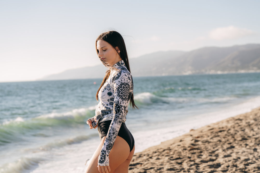 Women's Pullover Raglan - Foam Ink