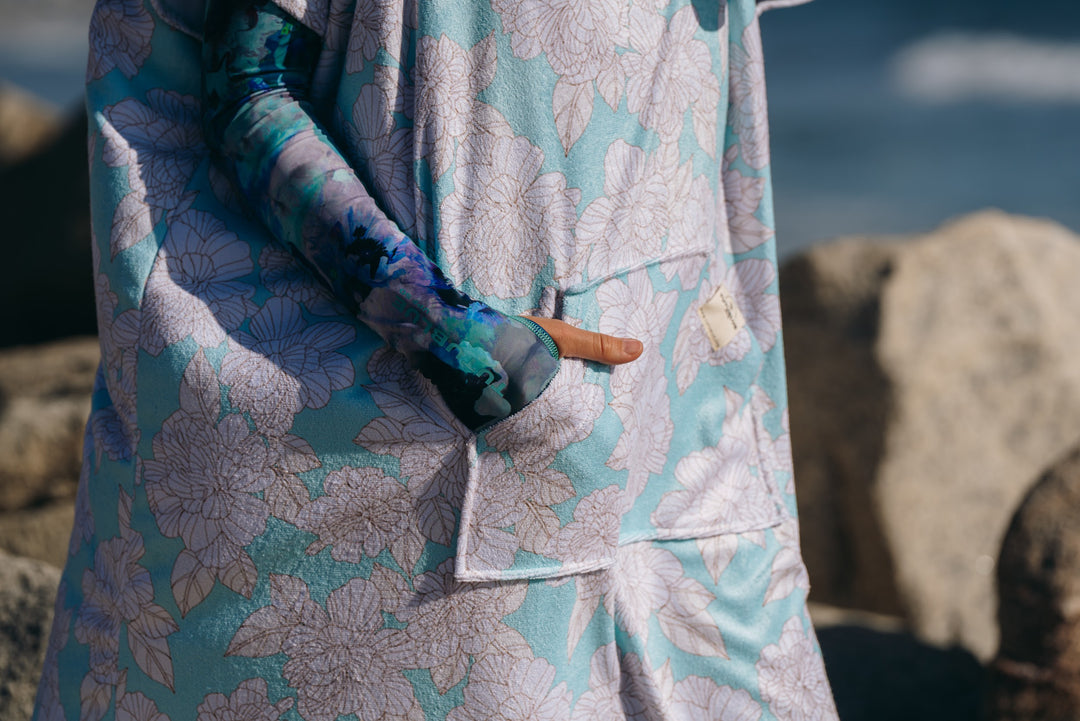 Lagoon Hooded Changing Towel &amp; Cover-Up