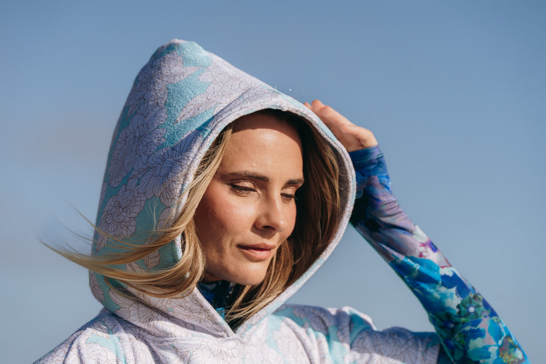 Lagoon Hooded Changing Towel &amp; Cover-Up