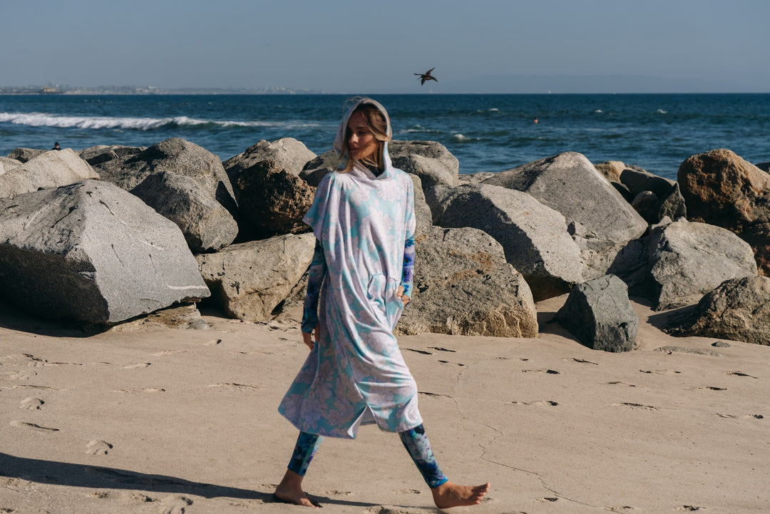 Lagoon Hooded Changing Towel &amp; Cover-Up