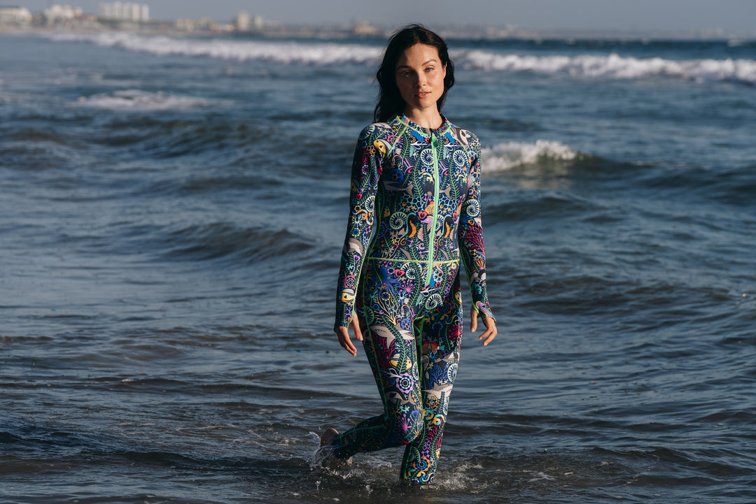 Reefline X Tutublue Front‑Zip Crewneck Scuba Suit