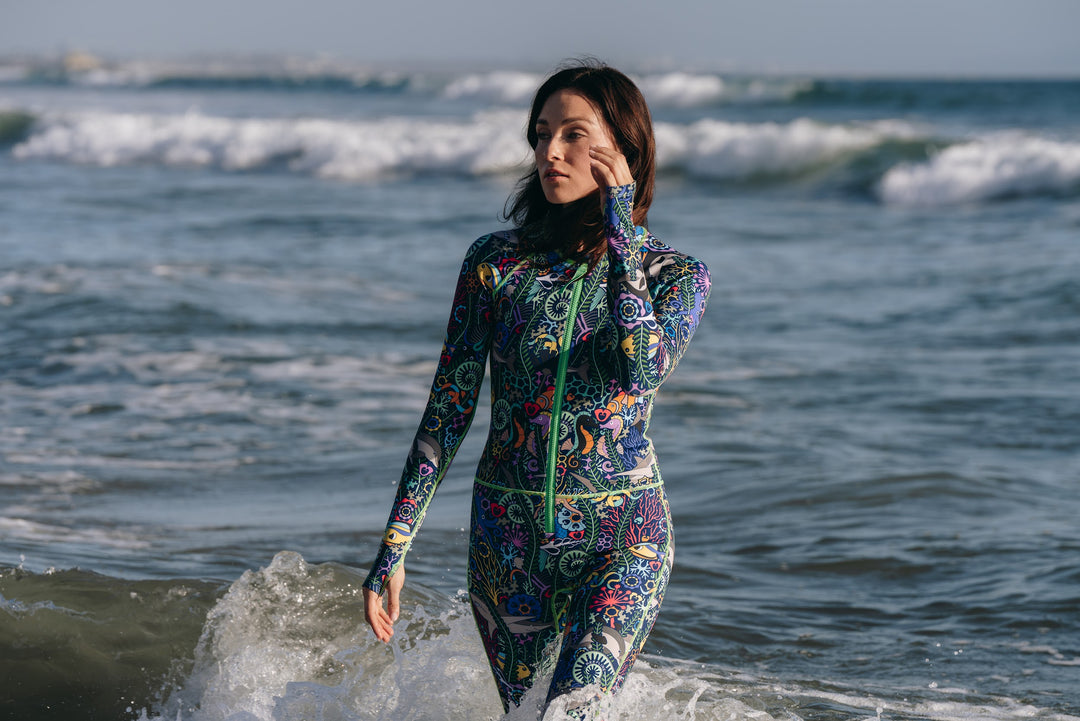 Reefline X Tutublue Front‑Zip Crewneck Scuba Suit