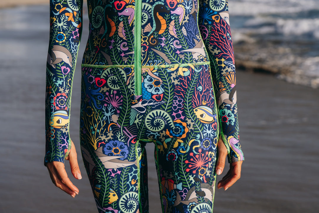 Reefline X Tutublue Front‑Zip Crewneck Scuba Suit