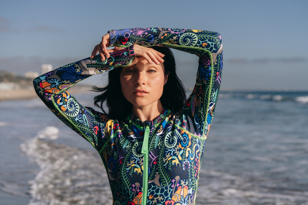 Reefline X Tutublue Front‑Zip Crewneck Scuba Suit