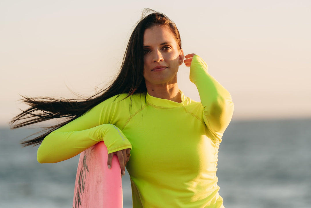 Women's Pullover Raglan - Glowstick (Brushed)