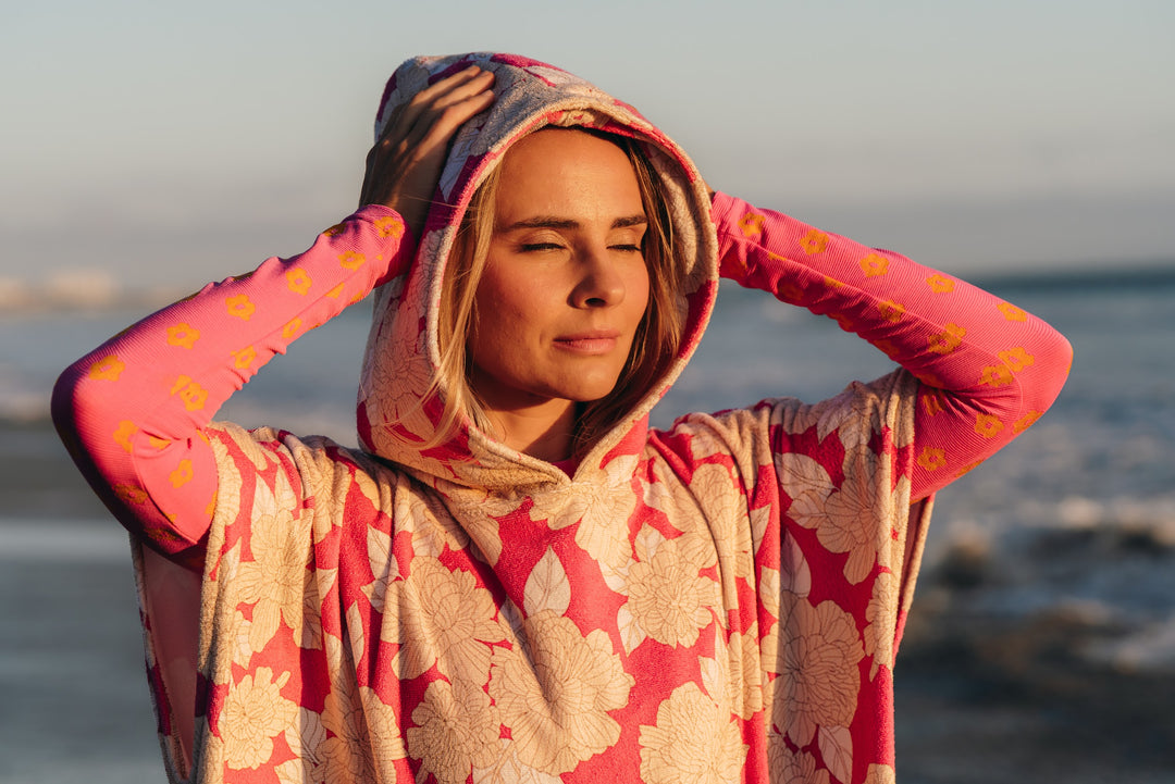 St Barths Hooded Changing Towel &amp; Cover-Up