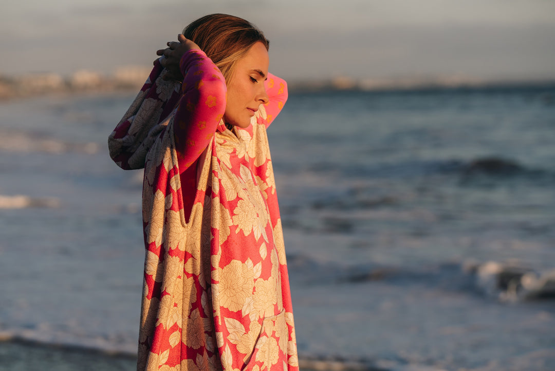 St Barths Hooded Changing Towel &amp; Cover-Up