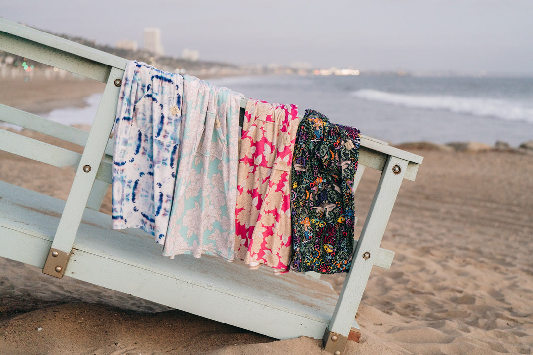 Lagoon Hooded Changing Towel &amp; Cover-Up