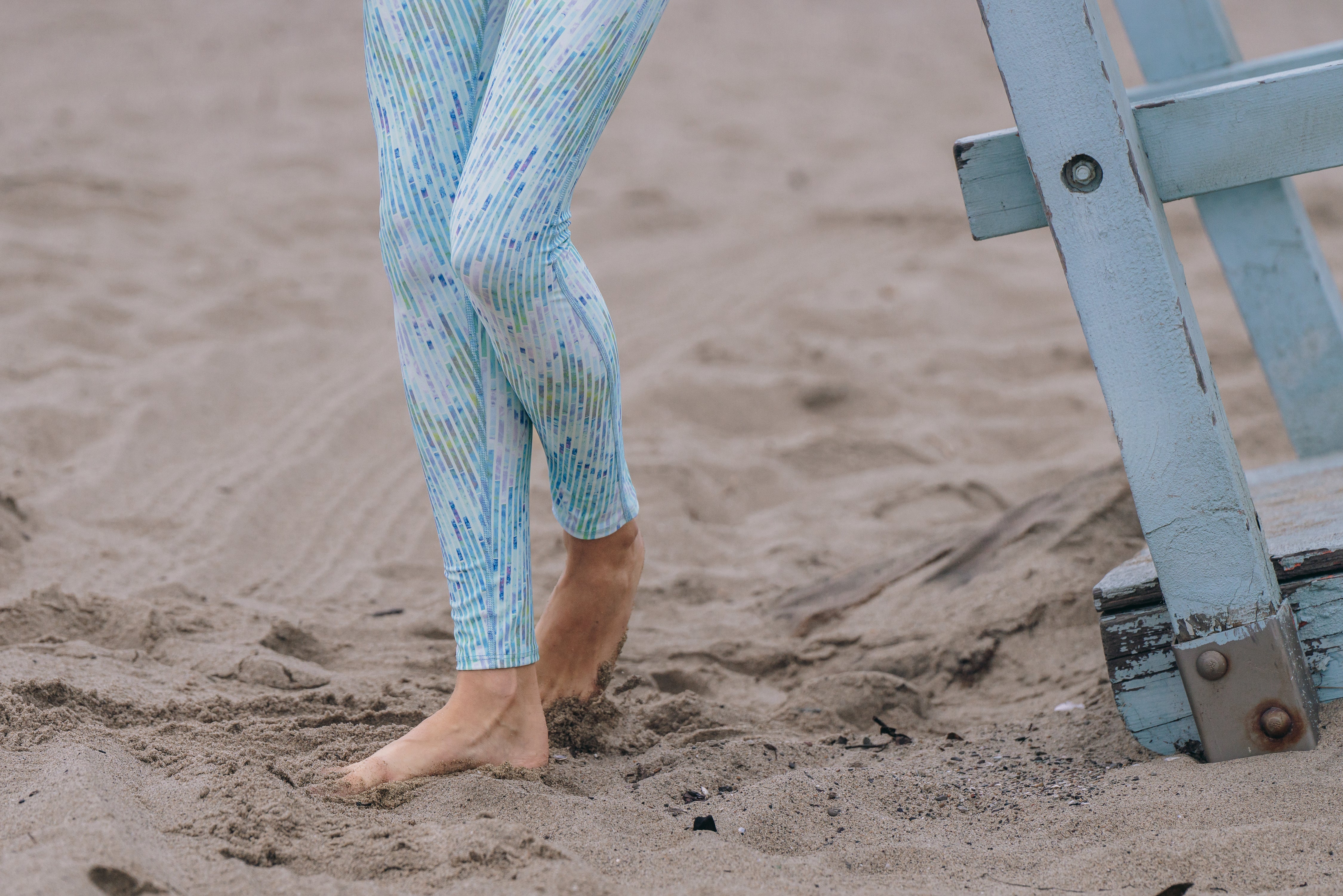 Women's UPF 50 Full-Body Sun Suit - Blue Mosaic | TutuBlue – TUTUBLUE