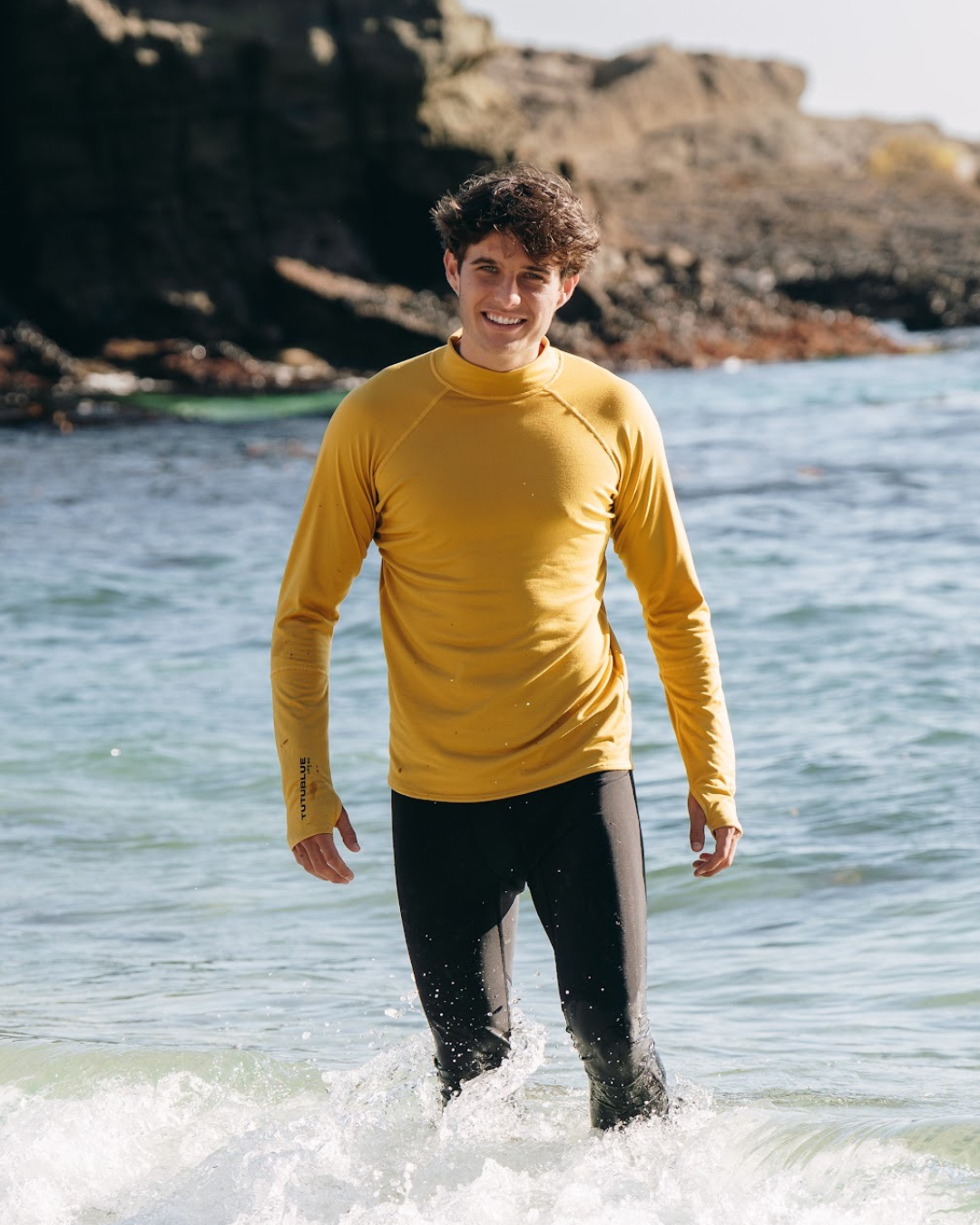 Men's Pullover Rash Guard - Dijon
