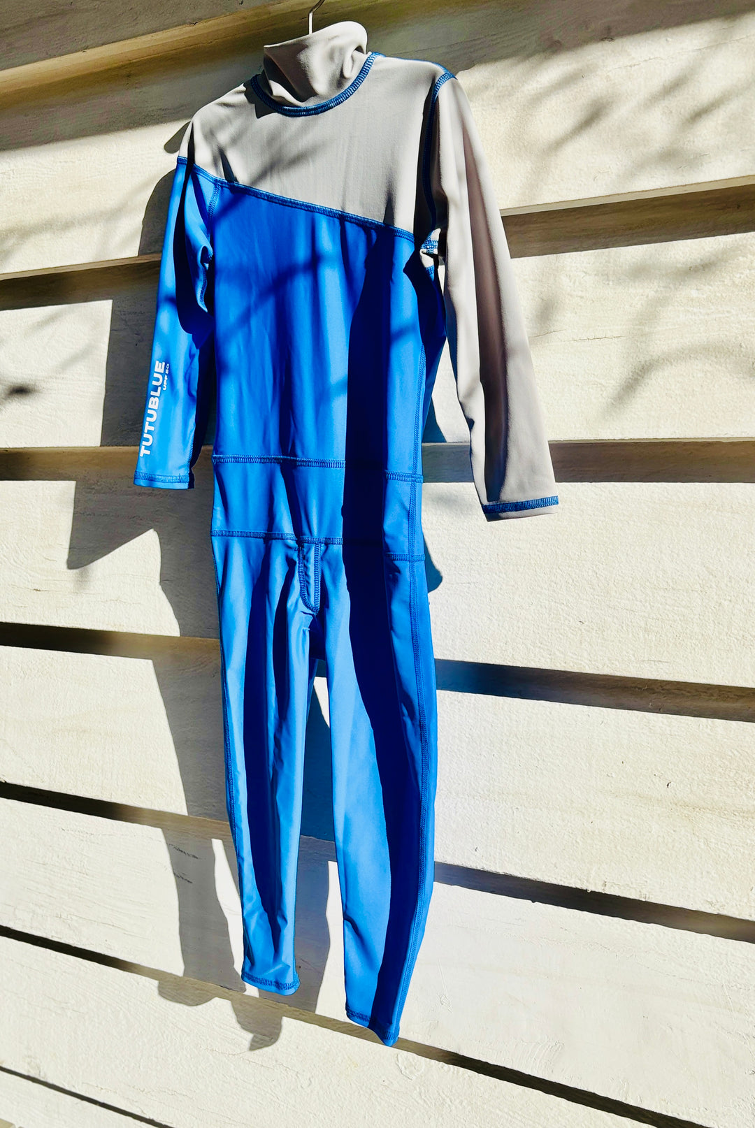 Boy's Full Body Swimsuit - UPF 50+ Sun Protective Swimwear - Blue Royal