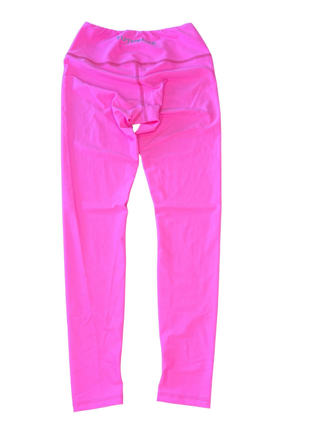 Women's UPF 50+ Sun Protective Swim Leggings - Neon Pink
