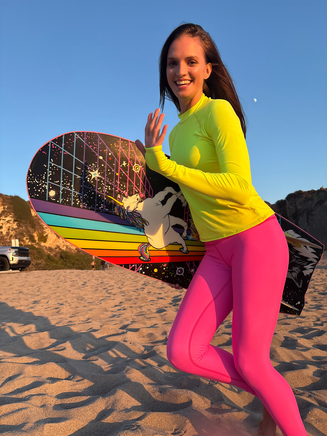 Women's Pullover Raglan - Glowstick