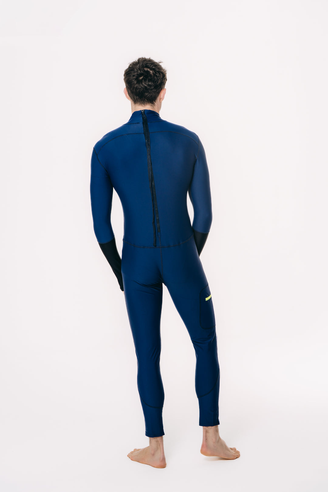 Men's Full-Body UPF 50+ Sun Protective Swimsuit - Navy