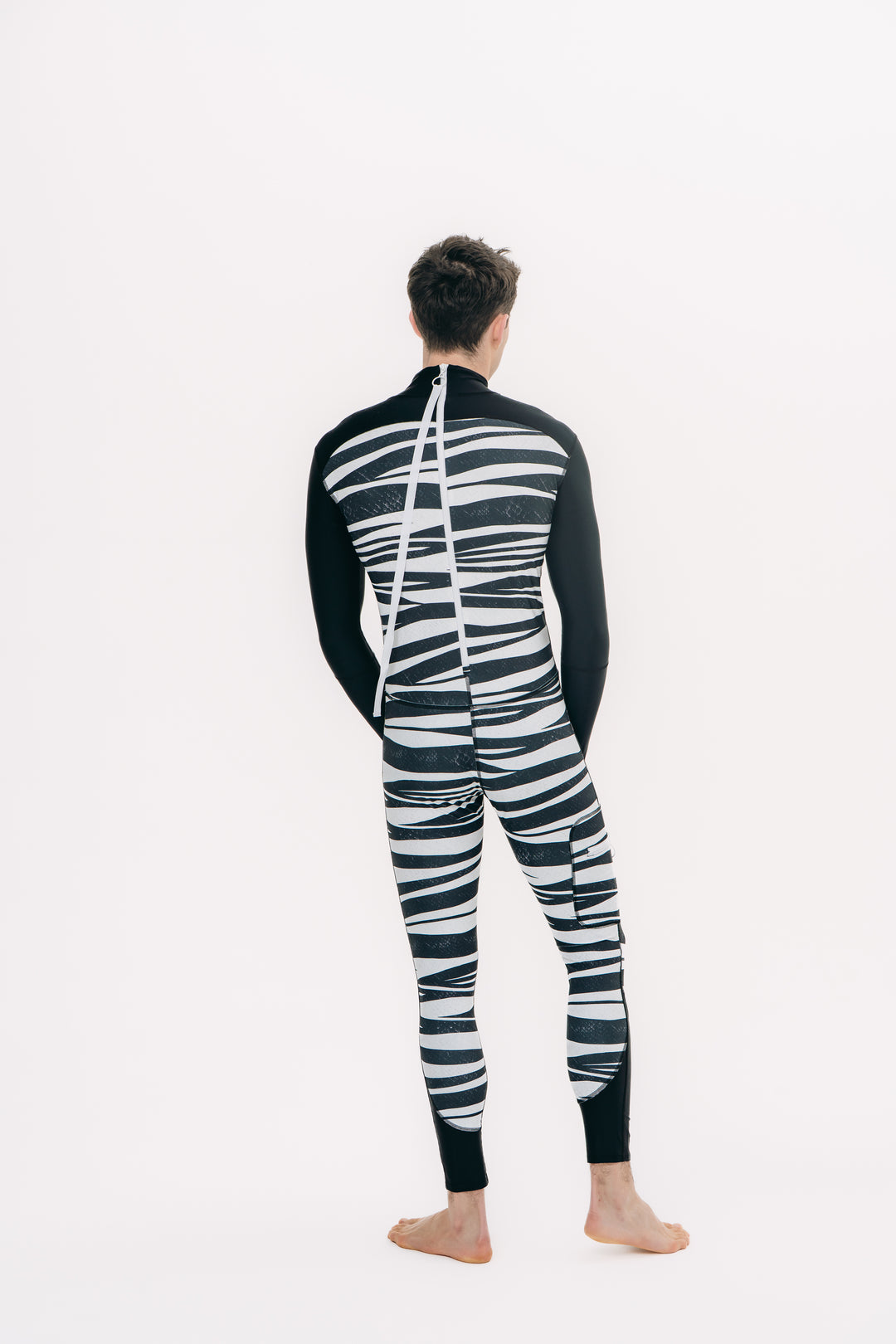 Men's Full-Body UPF 50+ Sun Protective Swimsuit - Banded Sea Snake