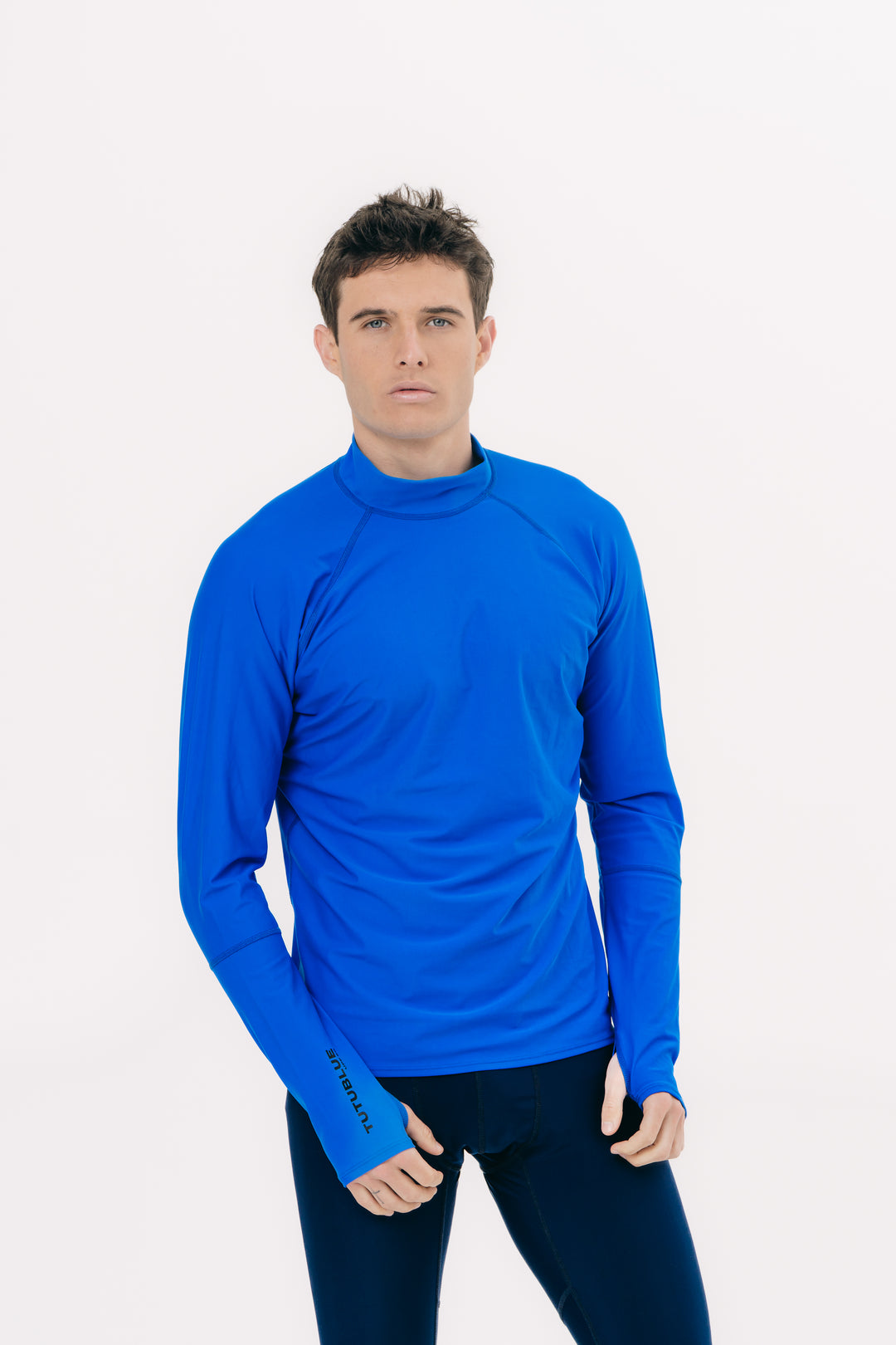 Men's Pullover Rash Guard - Blue Royal