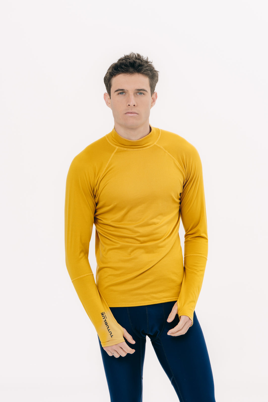 Men's Pullover Rash Guard - Dijon (Brushed)