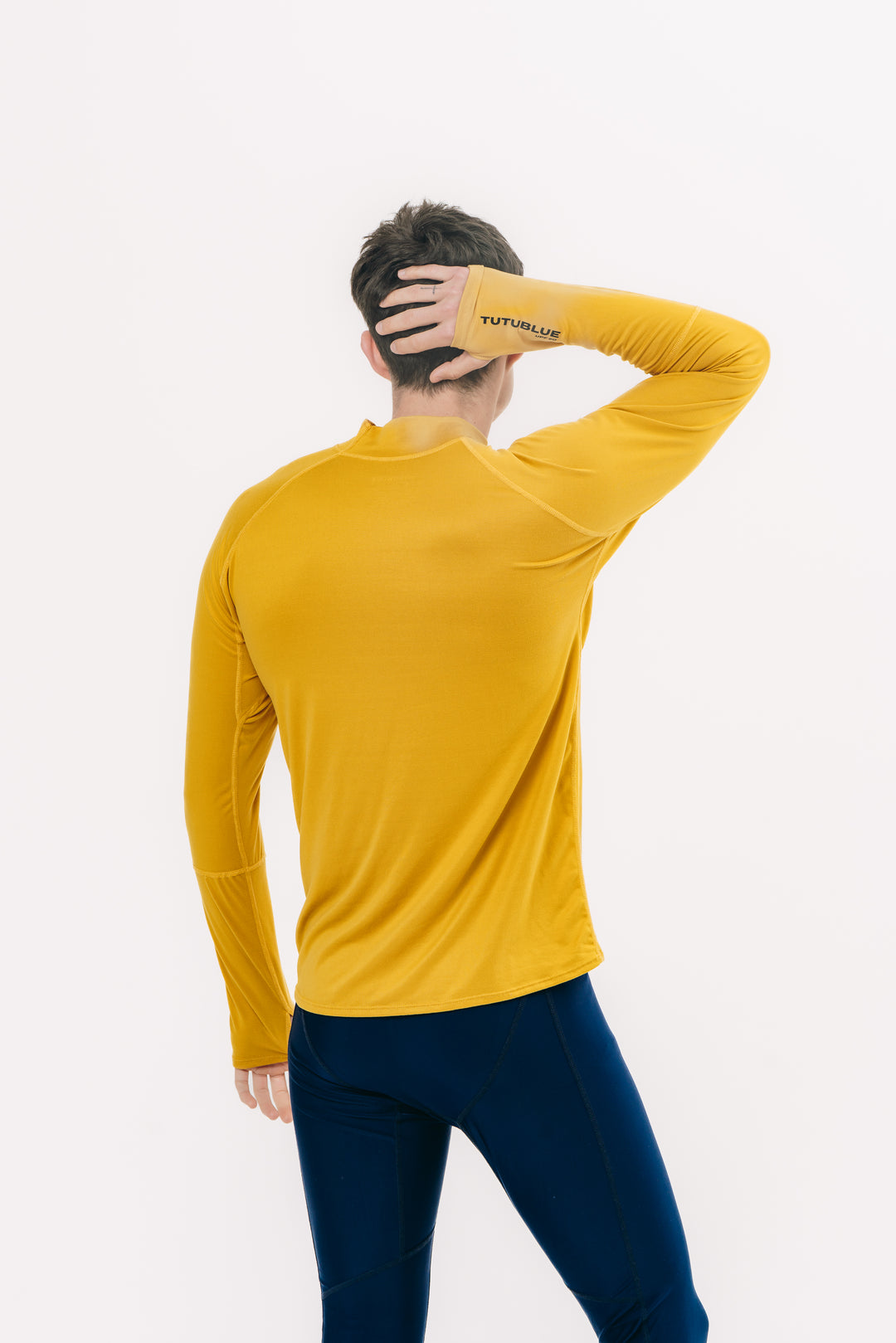 Men's Pullover Rash Guard - Dijon (Brushed)