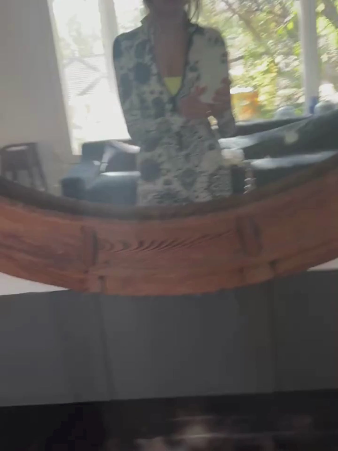 Women's UPF 50+ Sun Protective Long Sleeve "RORO” Swimsuit - Foam Ink (PRE-SALE: Ships in 3-4 weeks)