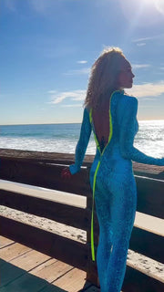 WOMEN'S LONG SWIMSUIT - AQUALUNG