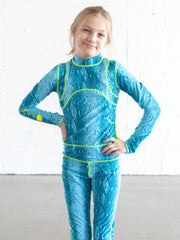 GIRL'S LONG SWIMSUIT - AQUALUNG