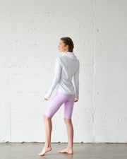 WOMEN'S HOODED PULLOVER RASH - WHITE
